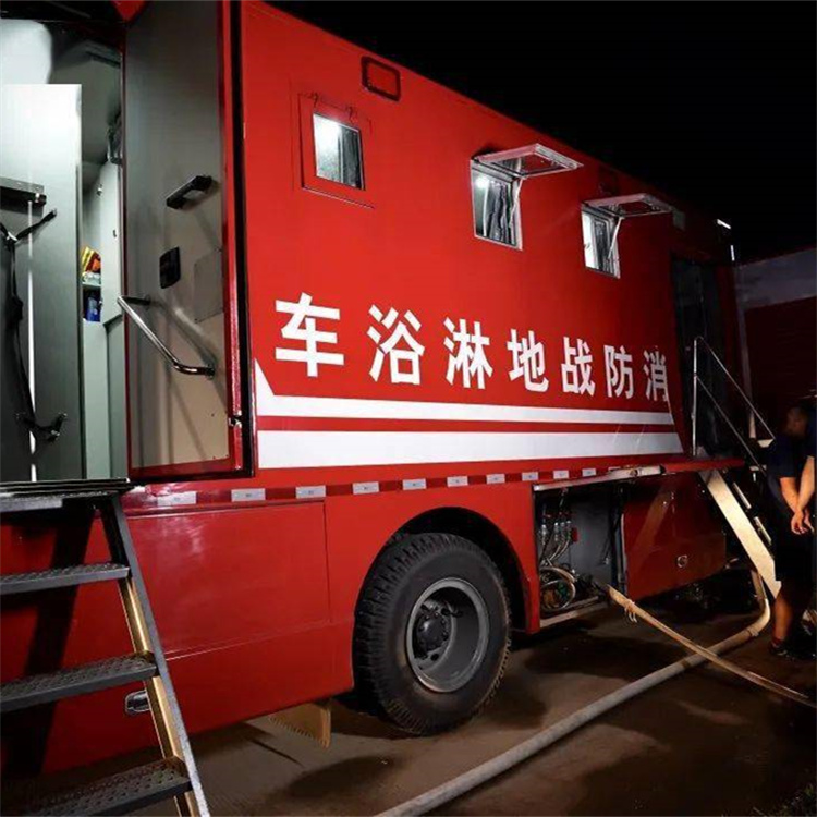 Qinxing specializes in manufacturing energy-saving and environmentally friendly fuel oil atmospheric pressure fire protection vehicle mounted shower and bath hot water boilers