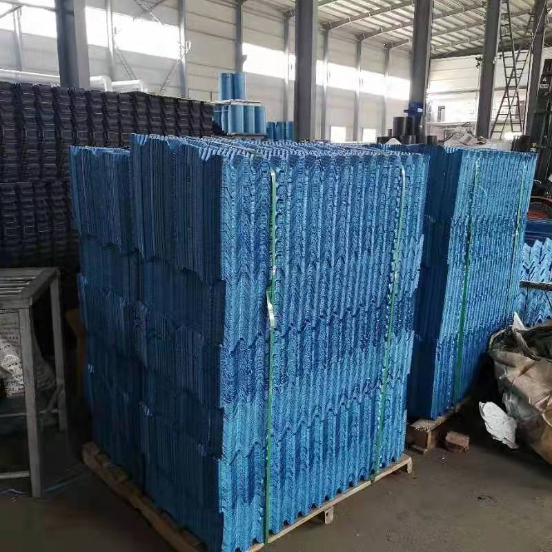 Customized processing of S-wave PVC square fittings for cooling tower filling, fiberglass tower water spraying