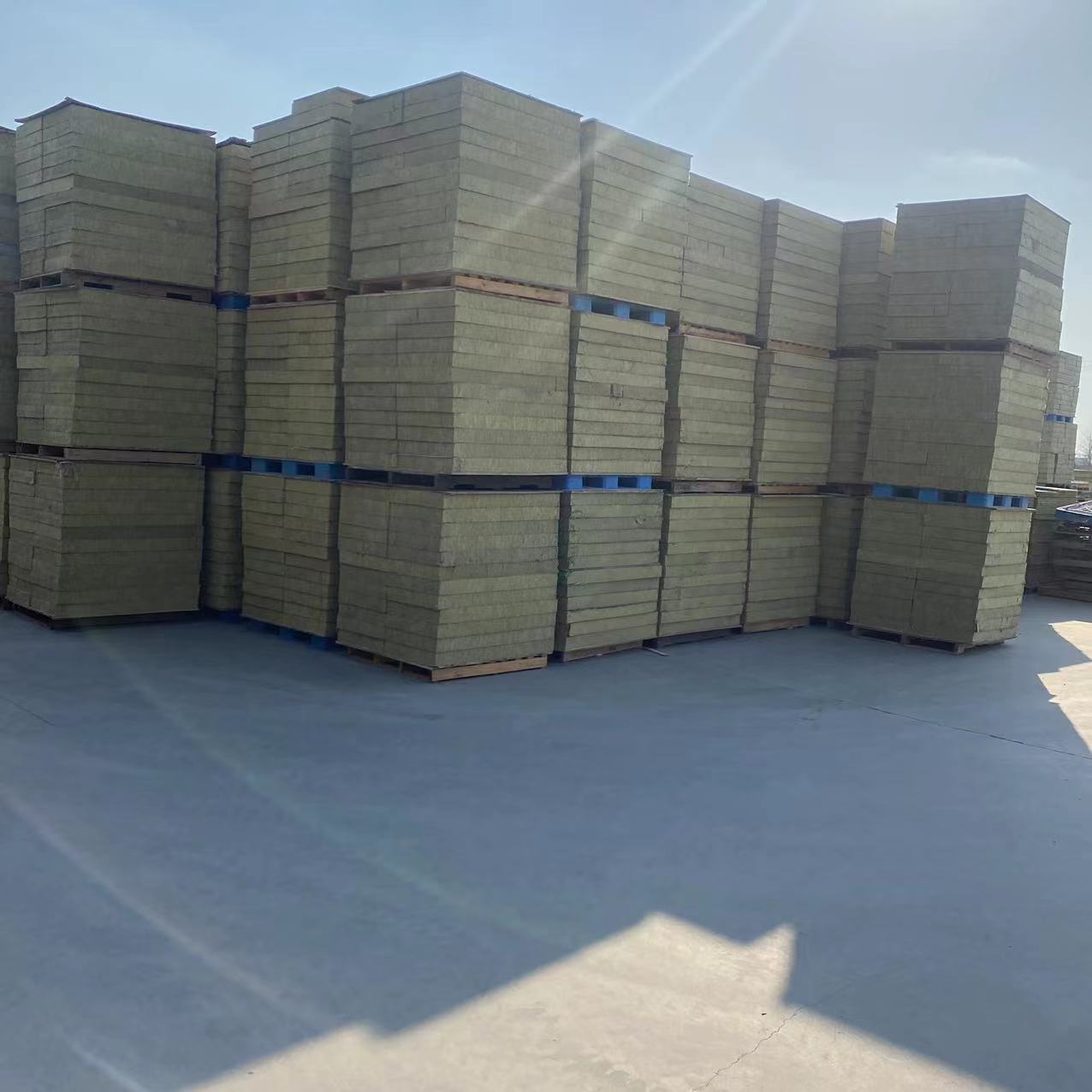 Rock wool composite board, exterior wall, rock wool board, roof sandwich partition board, sound insulation board, fire insulation board, thermal insulation board