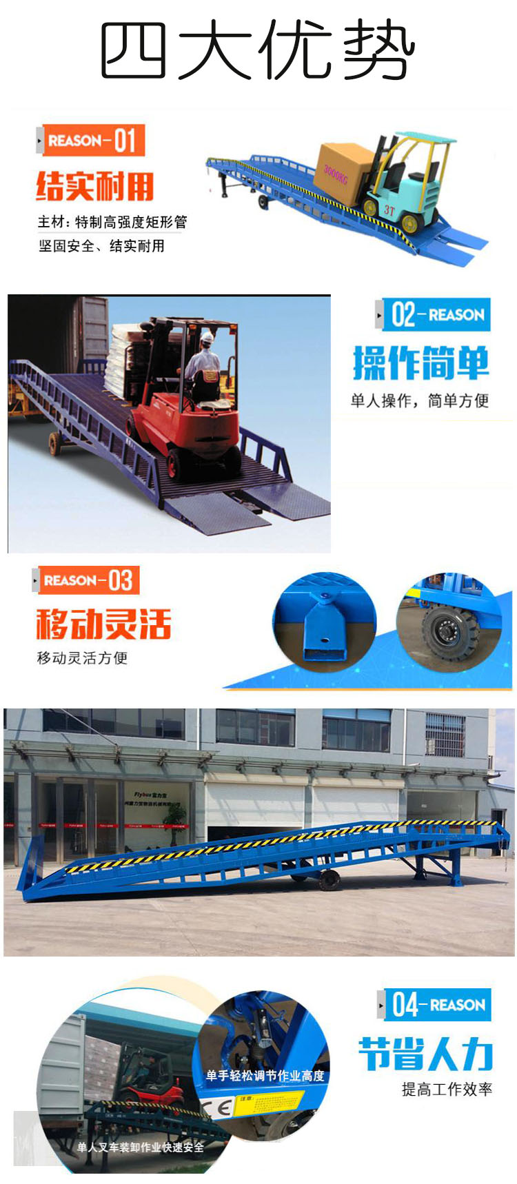 Mobile boarding bridge manufacturer warehouse shipment boarding bridge Railway platform height adjusting plate