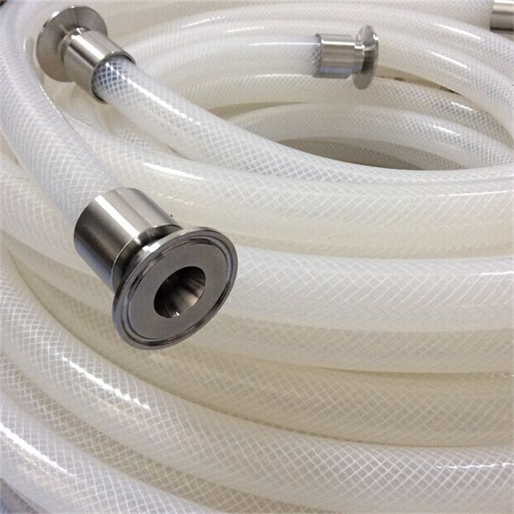 The vulcanized silicone hose does not decompose any odor or taste, and the inner wall is smooth and not sticky to water