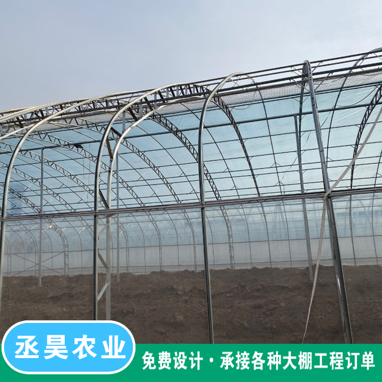 Double film greenhouse framework with strong resistance to wind and snow, good insulation, and double layer new agricultural greenhouse for vegetable planting with arch shed