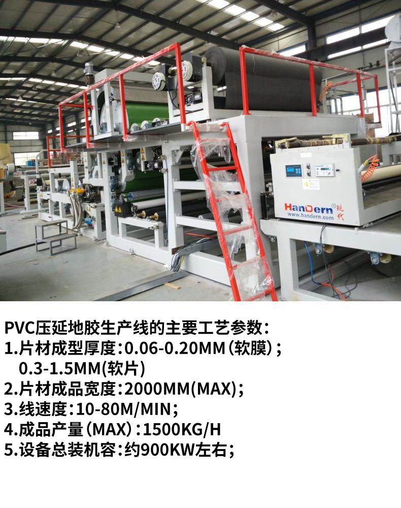 PVC rolling floor adhesive production line Modern precision industrial and commercial sports floor production line