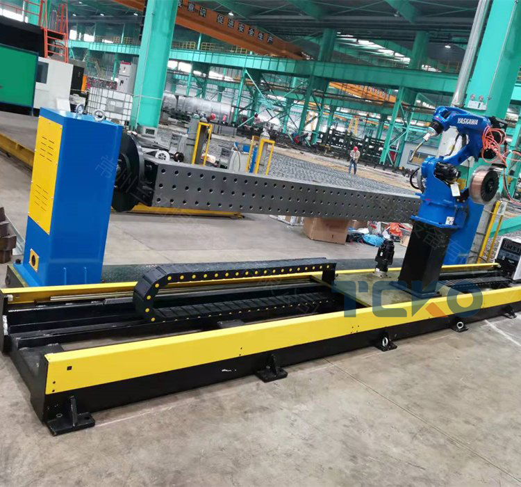 TCKO Customized Robot Seventh Axis Walking Ground Rail Heavy Duty Ground Single Axis Handling Rail