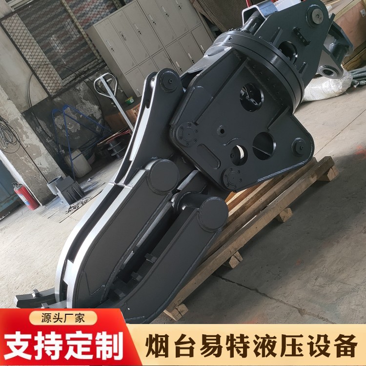 The heavy-duty steel grabbing machine excavator is equipped with a compact structure, stable performance, high-end quality, and top-notch after-sales service