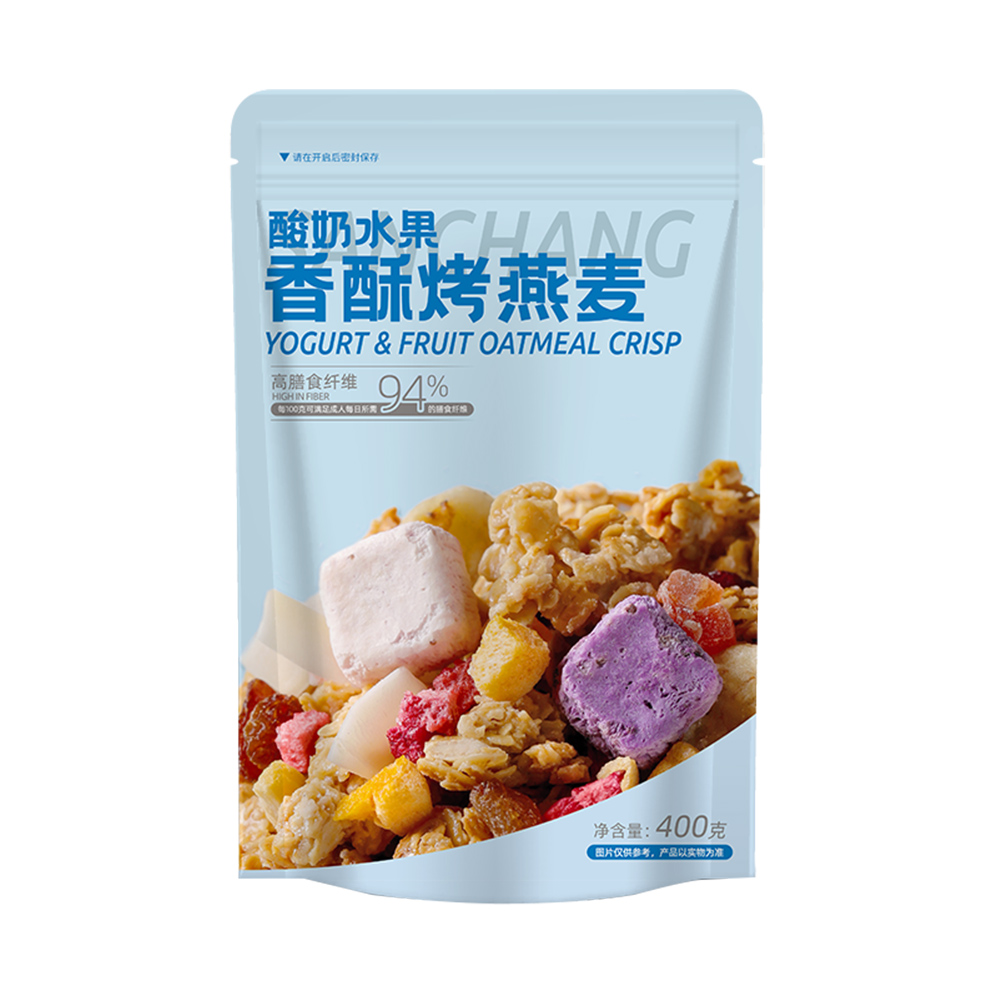 Fruits, nuts, oats, crispy, rich ingredients, and OEM processing of dried fruits