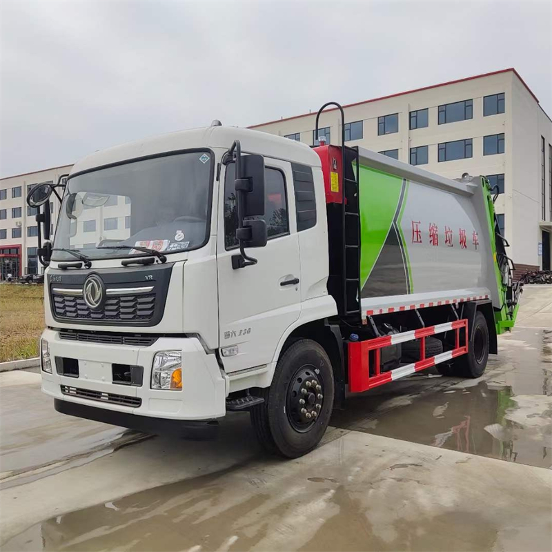 More discounts for second-hand existing cars of domestic waste cleaning vehicles loaded with 9 tons of compressed Garbage truck