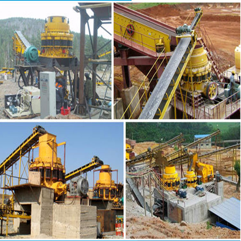 Hydraulic cone crusher produces 200 tons of pebbles per hour. Crusher and crusher