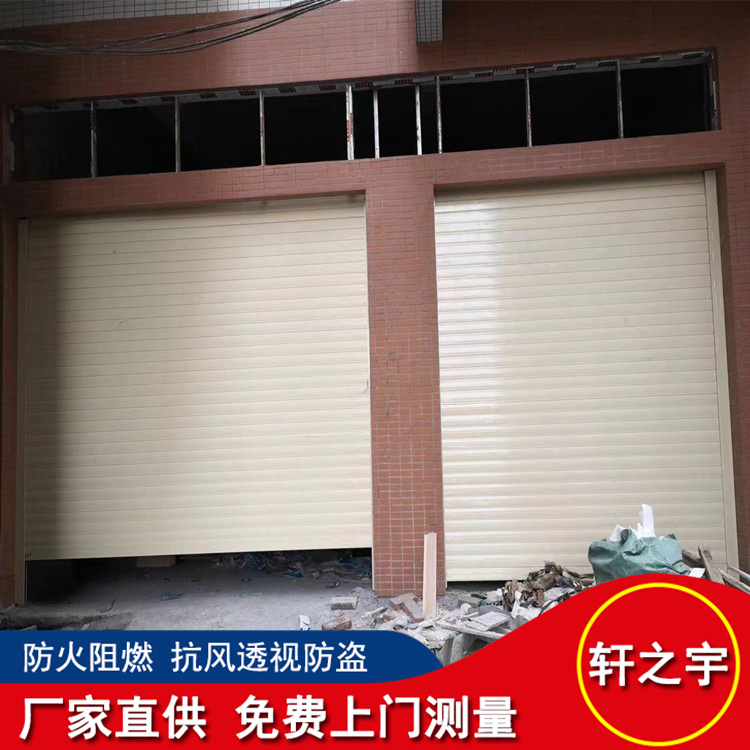 Aluminum alloy garage Roller shutter door installation workshop warehouse workshop security door door size design quotation