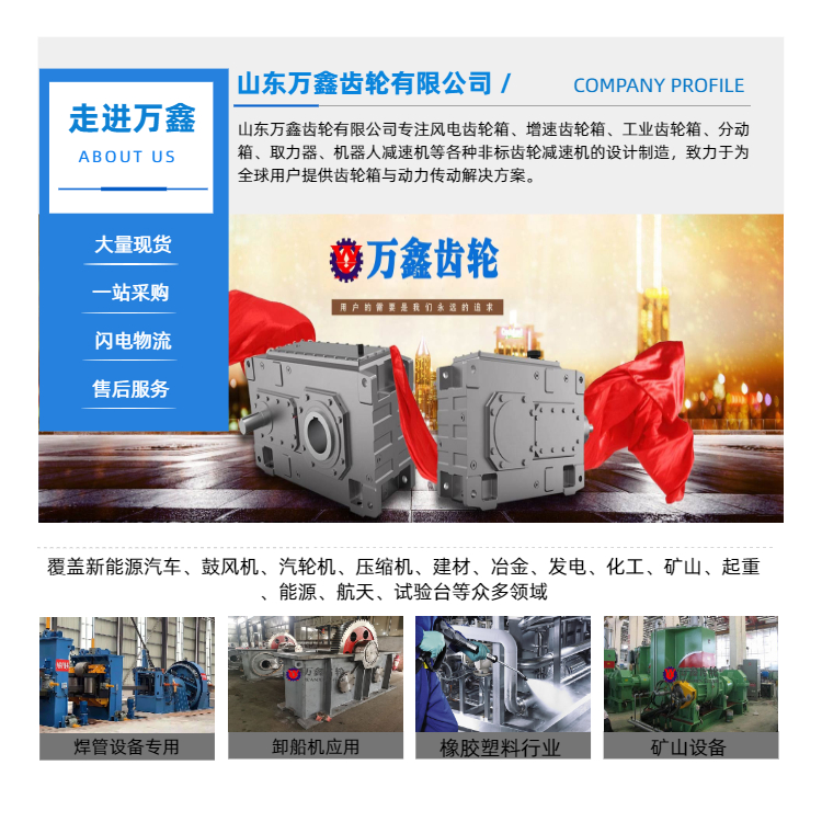 Chamfering machine gearbox customized compressor reducer non-standard design wind power generation gear equipment manufacturer