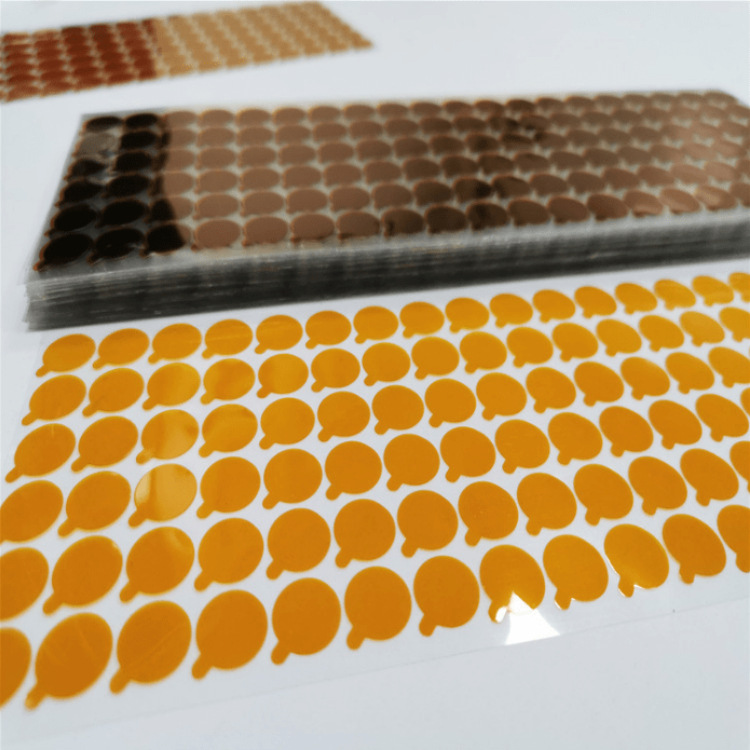 Supply circuit board lithium battery high-temperature adhesive tape, gold finger high-temperature adhesive die-cutting, pi brown high-temperature adhesive tape manufacturer