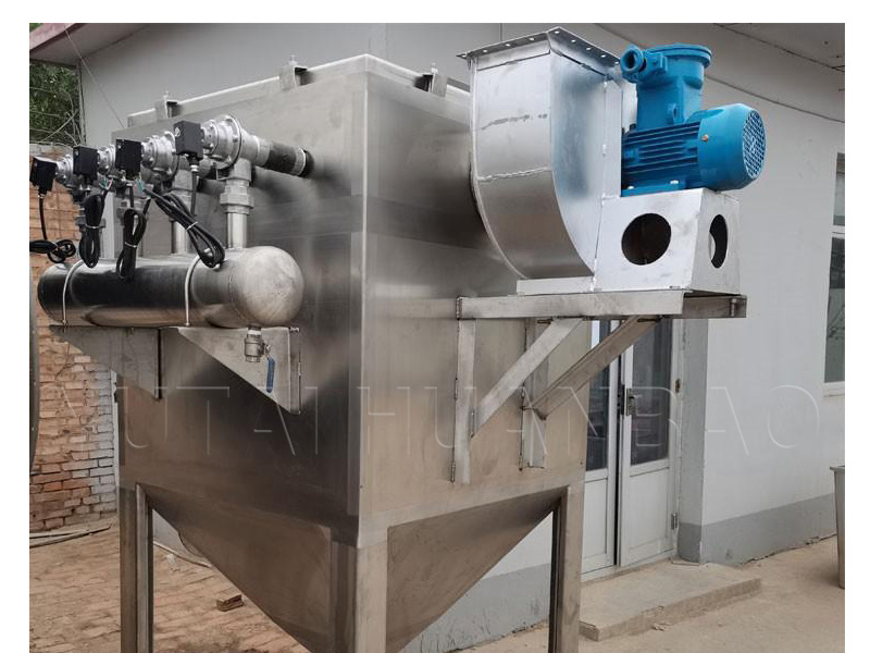 Manufacturing and installation of stainless steel bag type dust collector for dust collection equipment in milk powder factories