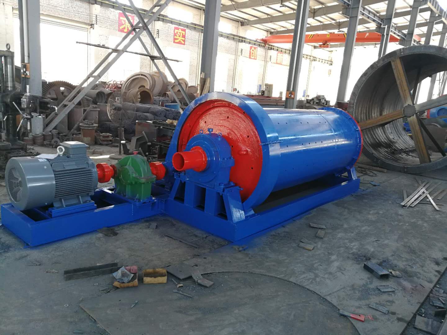 Huachangsha Gold Mine Beneficiation Ball Mill Small Grinder 0612 Mining Grinder Matched with Shaker for Sand Gold Selection