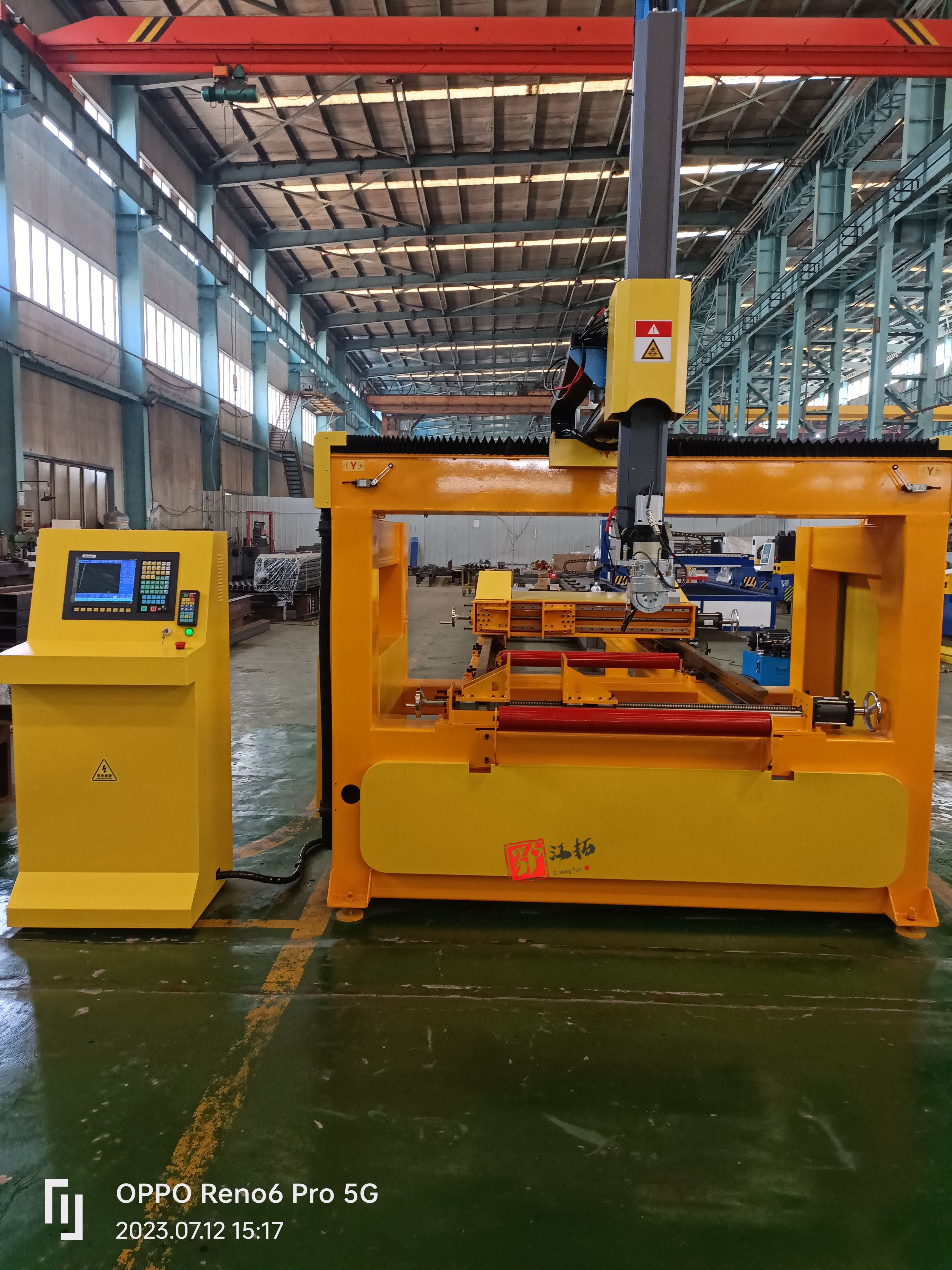 H-beam CNC plasma cutting machine multifunctional automatic profile feeding and cutting machine