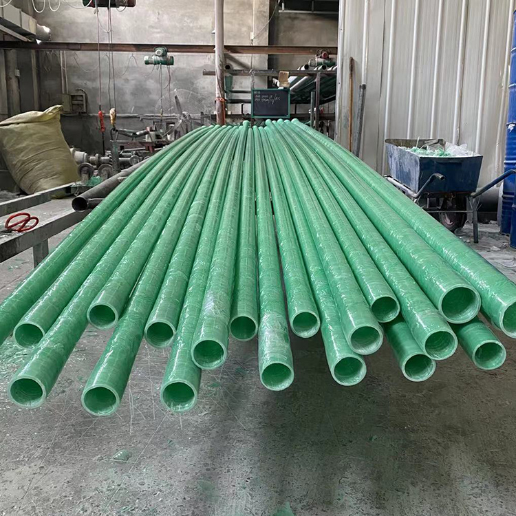 Fiberglass reinforced plastic wound pipeline chemical ventilation pipe process composite pipe with diverse specifications and large diameter sand pipe