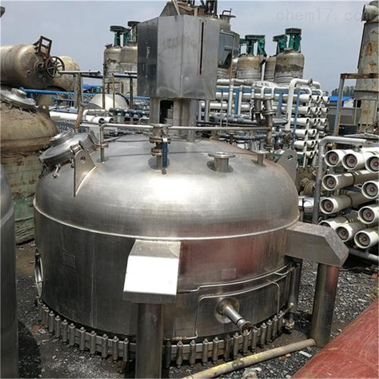 Used 8.1 square three in one washing, filtering, and drying machine, external coil heating, filtering, and drying equipment