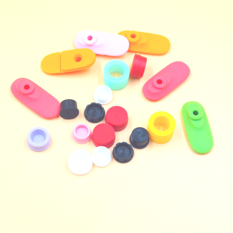 Medical grade manufacturers produce sealing rings, special-shaped silicone pads, flame-retardant silicone, various colors, oil spray printing