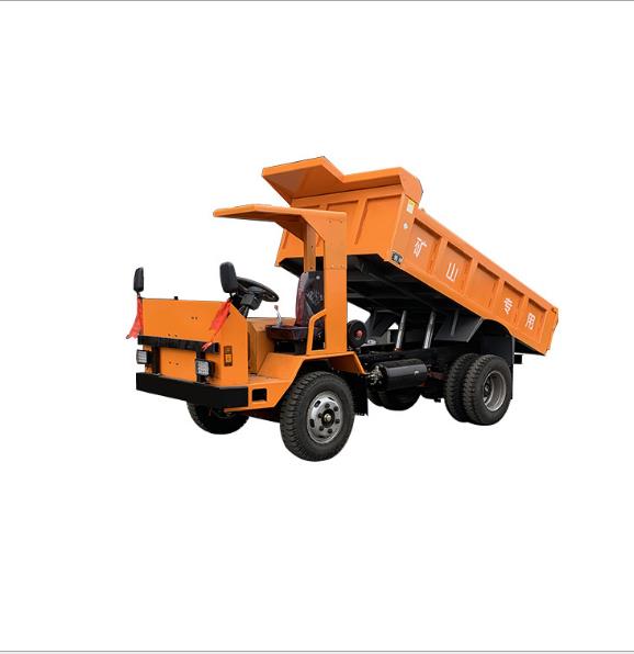 Underground transport vehicle, four-wheel drive mining vehicle, mining tipping bucket, four different types of slag transport vehicle, Fuyou