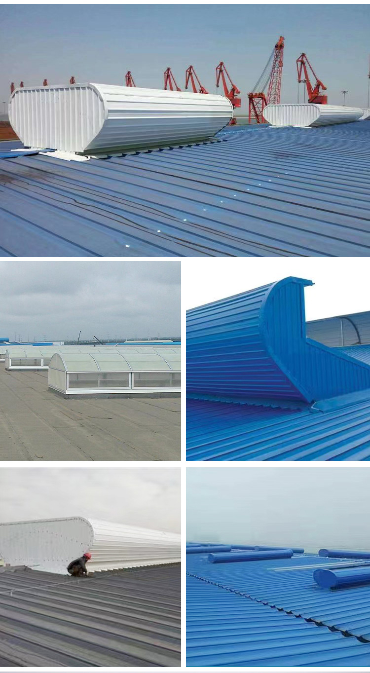 Yongmai Ventilation Open and Closed Sloping Ventilation Building Roof Ventilator