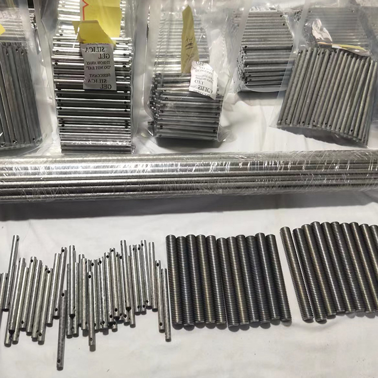 Wholesale by manufacturers of high-temperature resistant molybdenum processing parts, molybdenum screws, molybdenum support rods, and molybdenum terminals