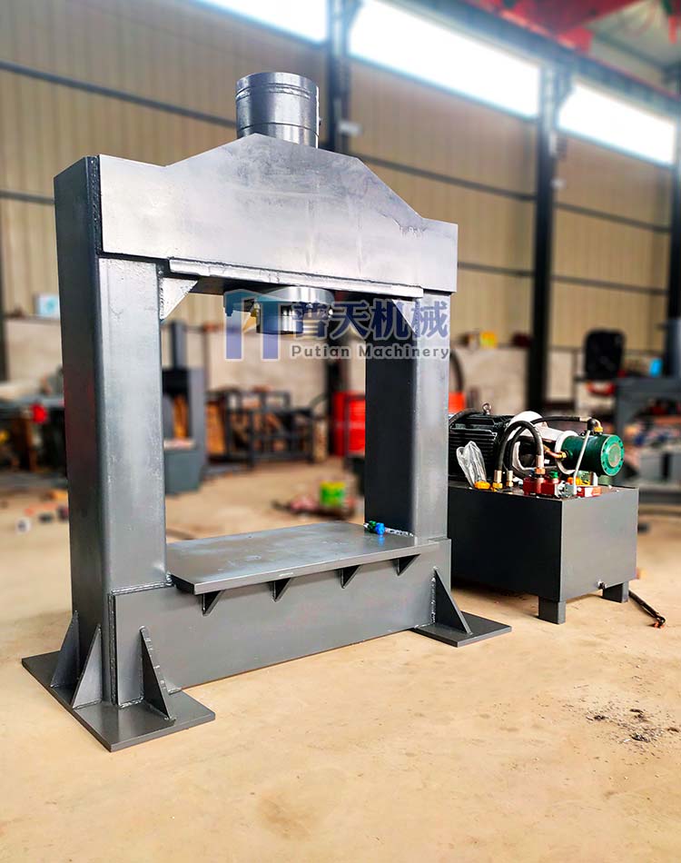 Putian hydraulic press equipment manufacturer 30 tons 60 tons 100 tons press machine motor disassembly hydraulic press