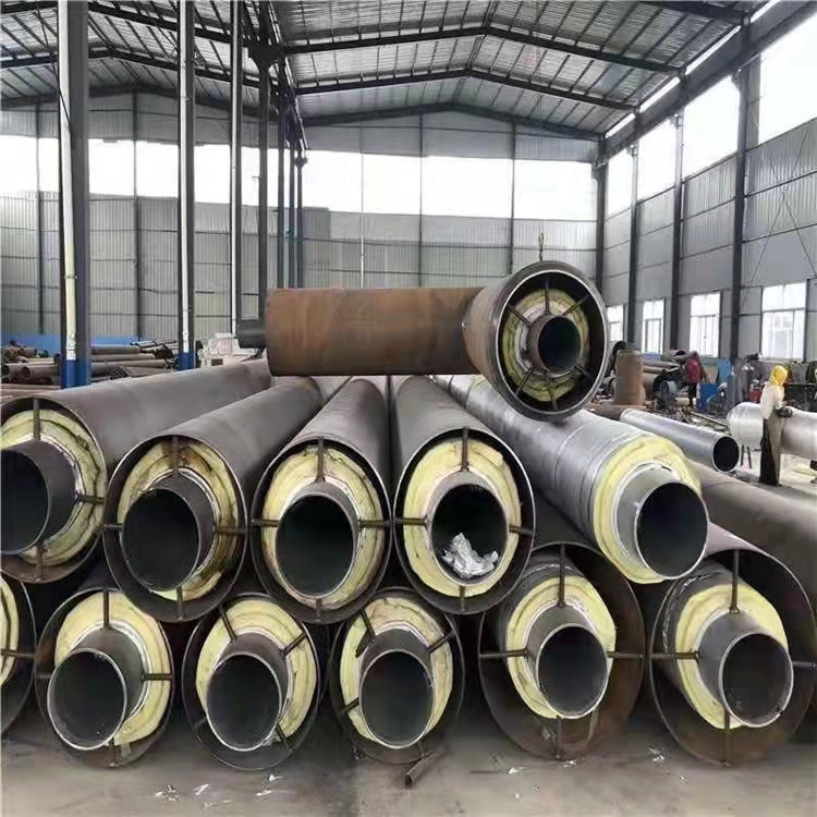 Yidexin polyurethane insulated seamless steel pipe for steam chemical hot water transportation