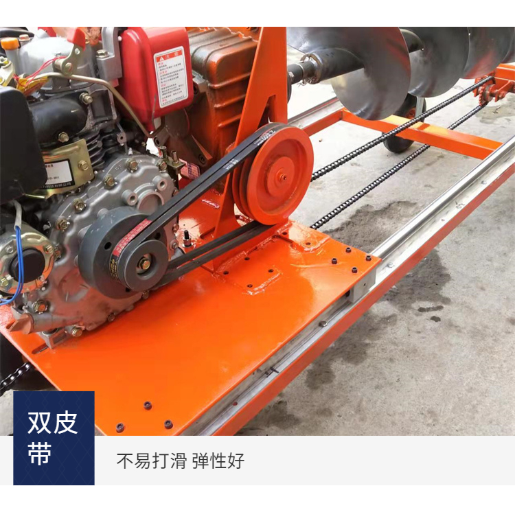 Cross road pipe horizontal drilling machine XHT192 diesel engine wireless remote control one click operation