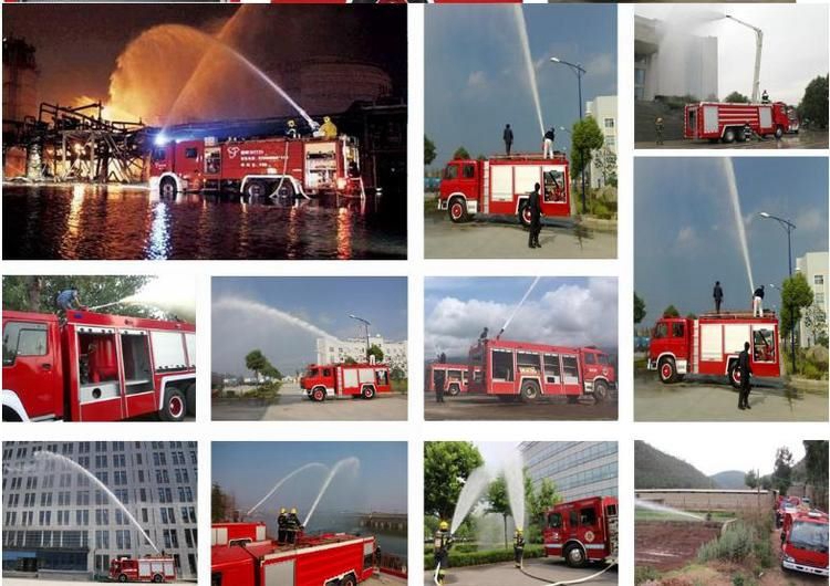 Most Dongfeng 5-way fire trucks are exempt from purchase tax by using water tanks to extinguish trains