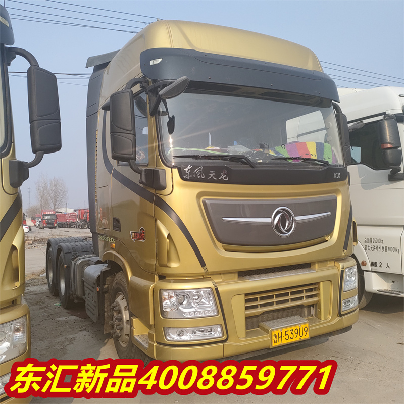 Sale of second-hand Dongfeng Tianlong 6 * 4 rear dual wheel drive tractor Oman SET480 horsepower Foton engine