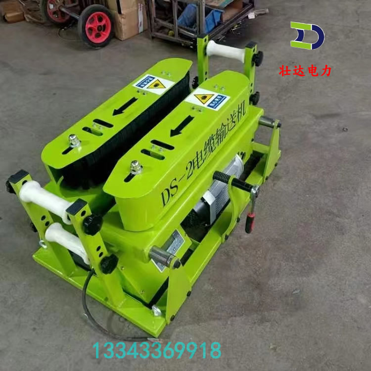 Manufacturer of high-power dual motor cable pulling machine for cable conveyor, speed control cable laying machine, power cable pulling machine