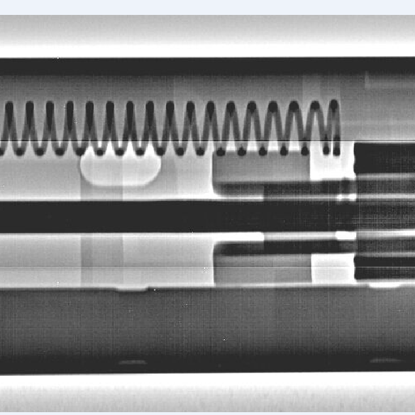 Analysis of the Internal Morphology of Plastic Parts, Gas Hole and Bubble Seals, Industrial X-ray Machine Nondestructive Testing and Flaw Detector