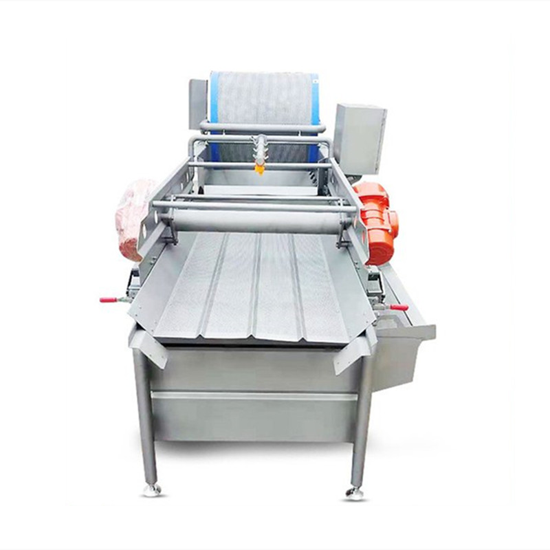 Fresh Corn kernel lint removal and impurity removal eddy current cleaning machine multi-function vegetable preparation processing vegetable cleaning and dehydration equipment