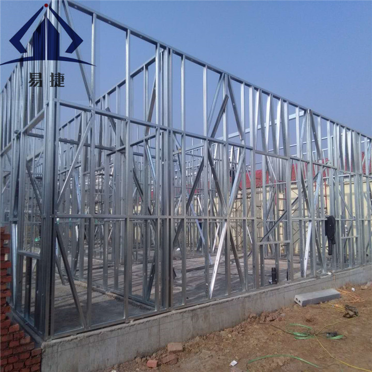 High space utilization rate of Weihai light steel house Prefabricated building light steel frame