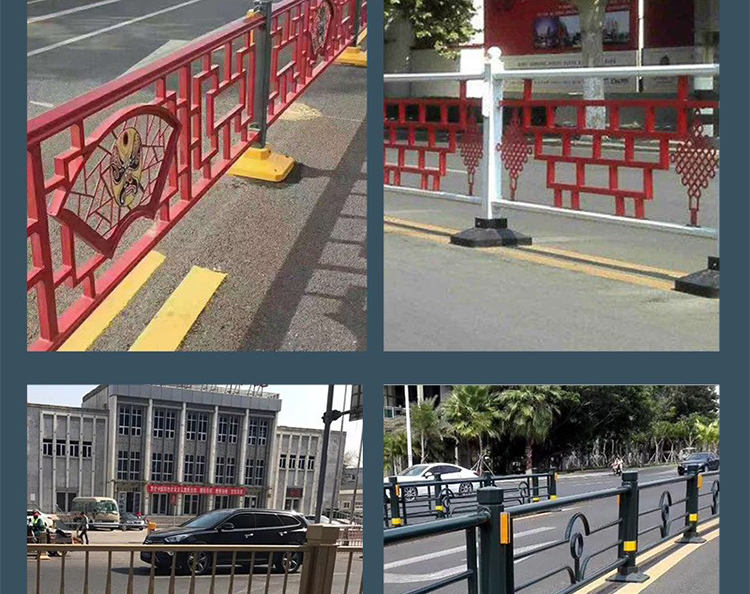 Municipal iron fence, urban art landscape protection fence, cultural and creative isolation fence, customizable