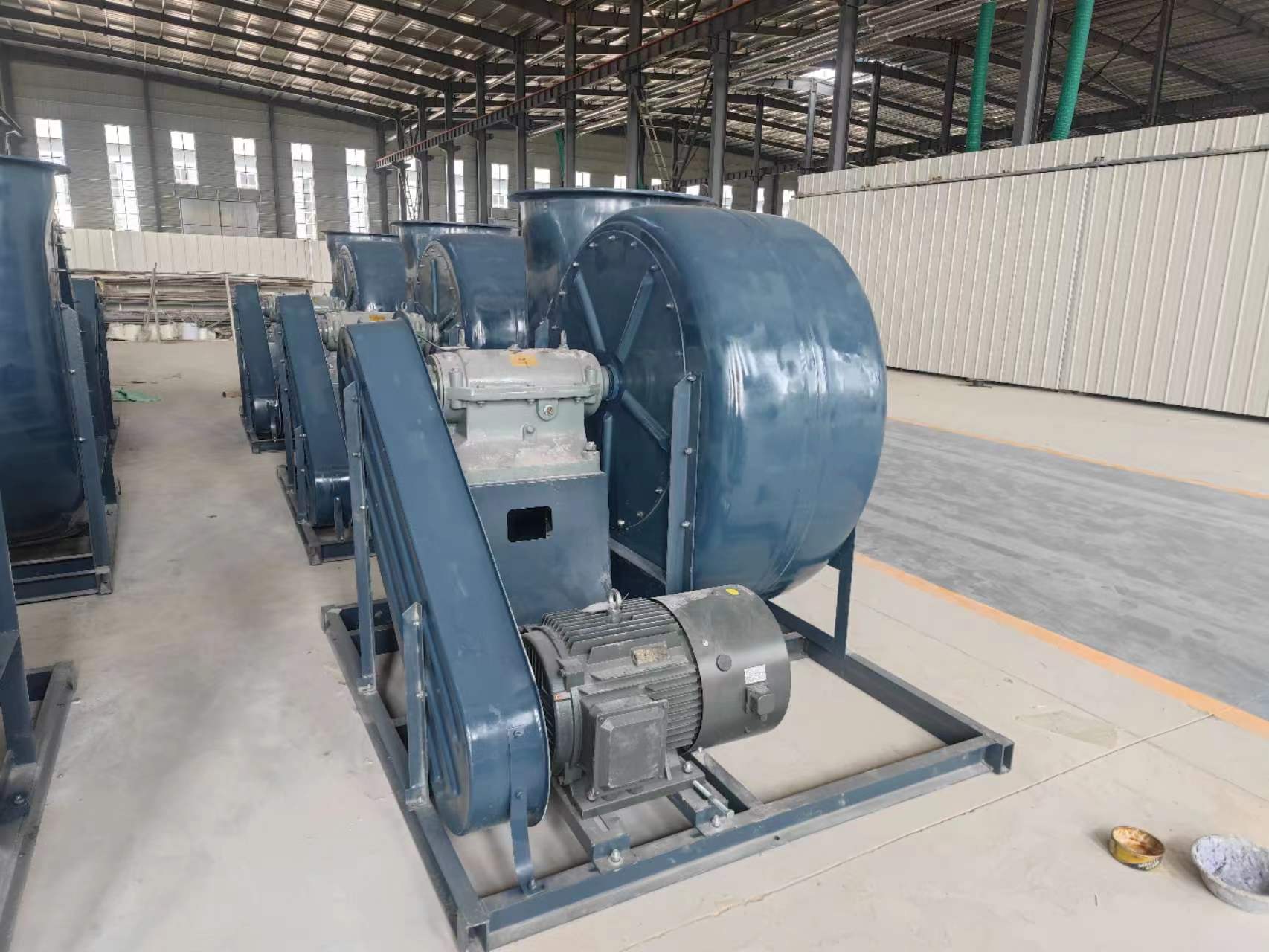 Fiberglass centrifugal fan volute type high-pressure dust removal, anti-corrosion, explosion-proof fan, efficient and energy-saving