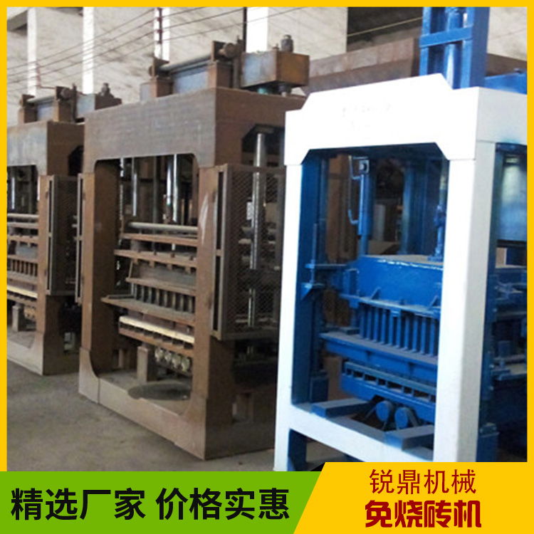 Fully automatic permeable brick machine production line, fly ash unburned brick making equipment, Ruiding Machinery