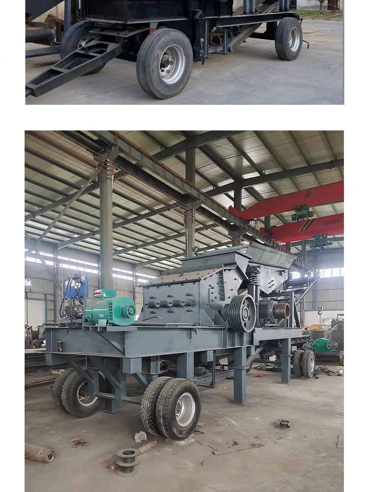 Baodeli high-power electric hydraulic sand making machine, cobblestone sand making production line, high chromium alloy plate hammer crusher