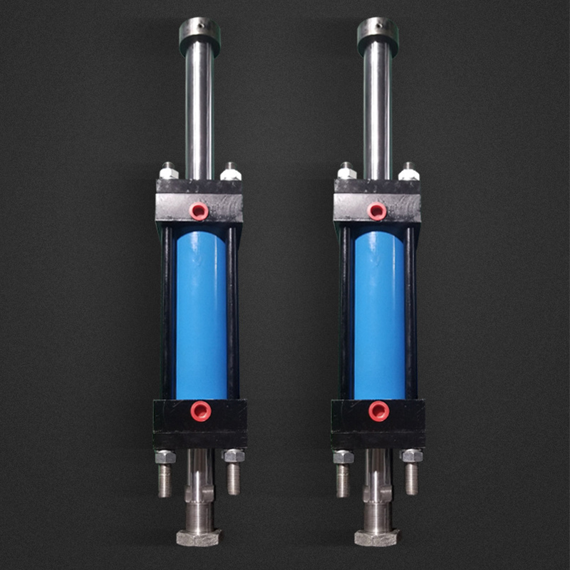 Zhuoyuan hydraulic cylinder HOB heavy-duty single and double ear slag extruder mechanical engineering can be customized