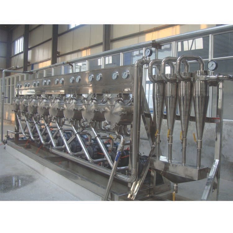 Fully automatic potato residue slurry separation and starch extraction equipment