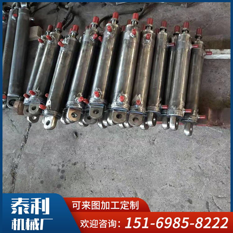 Taili customized processing of rotary oil cylinder with double lifting ears, hydraulic cylinder with corrosion resistance and high temperature resistance