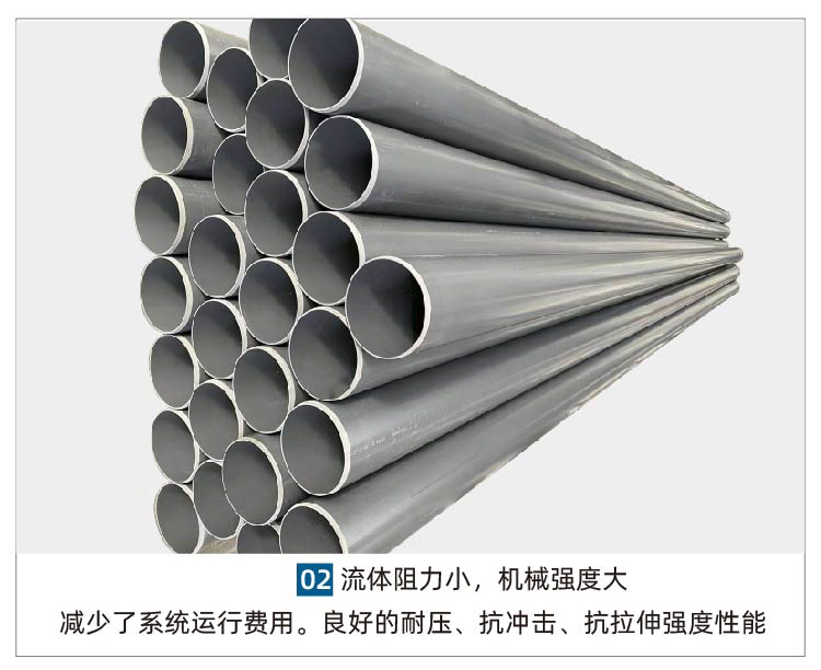 PVC drainage pipes, spot rainwater plastic pipes, UPVC drainage pipes, sewage treatment pipes for dry toilet renovation