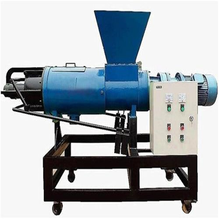 Fecal dewatering machine, aquaculture dry wet separation, solid-liquid separation, extrusion machine, oblique screen separator