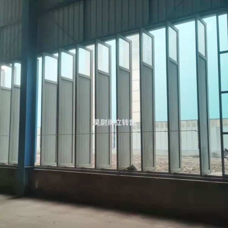 Processing and sales of color steel vertical rotating windows, solar panels, composite panels, various materials available