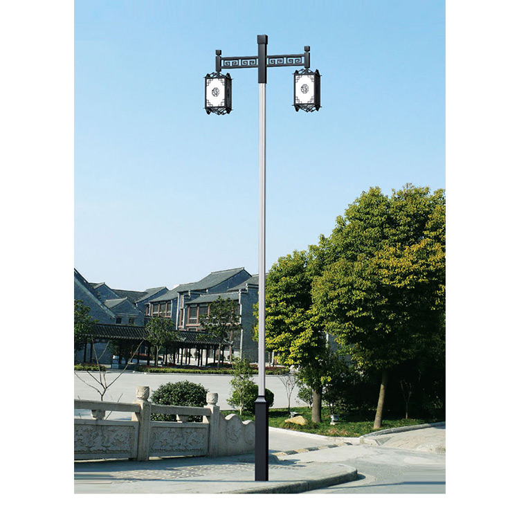 3 meters high, 50 watts high-end residential area, European style villa area, installation of European style courtyard lights, Runchang lighting