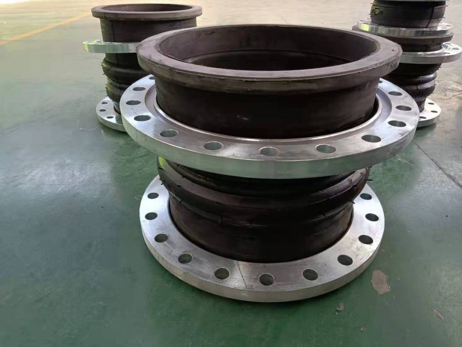 橡胶避震喉软接头 pvc法兰膨胀节pvc橡胶接头 定制加工