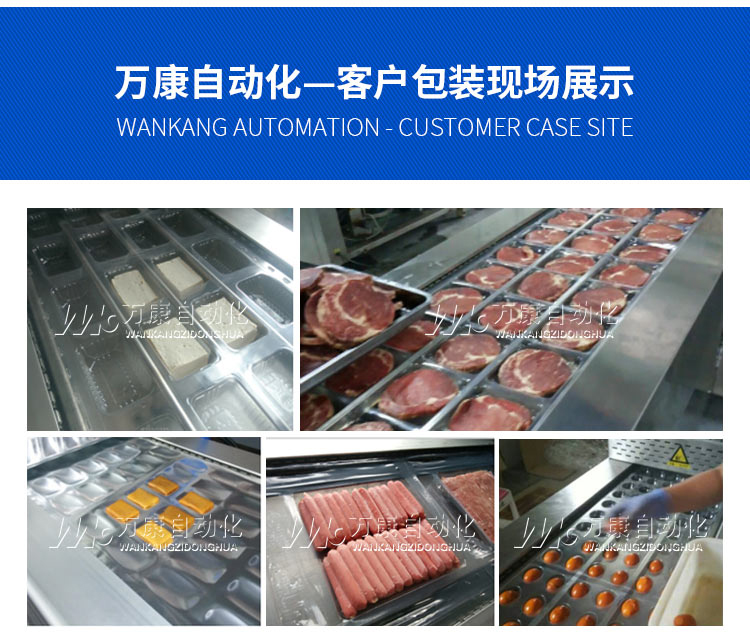 Lotus root silk Vacuum packing machine Lotus root belt Vacuum packing machine quality assurance stretching film packaging equipment