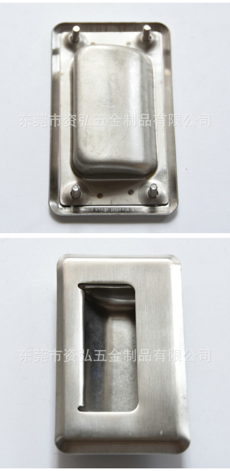 Drawer type concealed handle 304 stainless steel embedded handle Electric cabinet door concealed handle