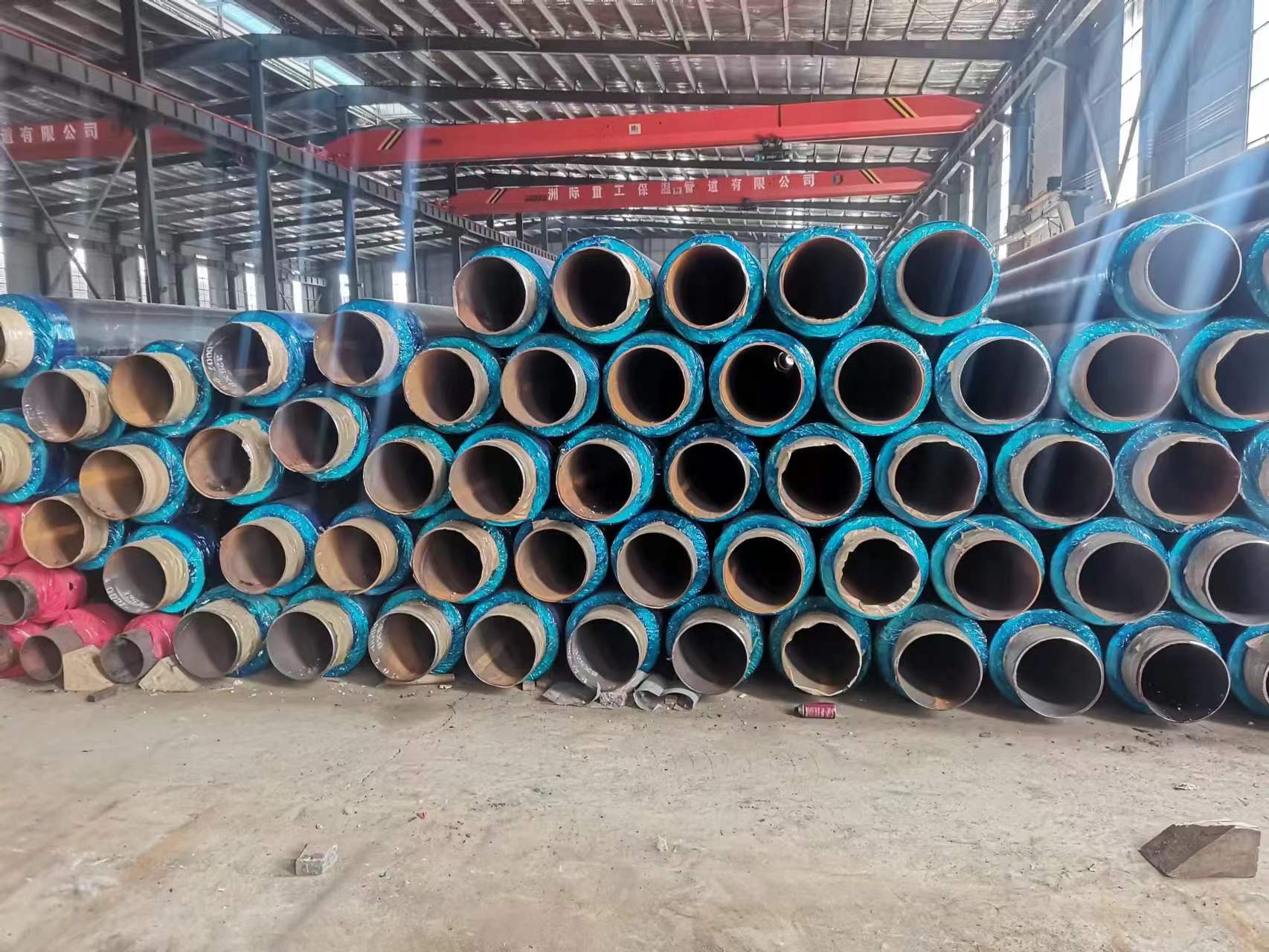 Fangda anti-corrosion and insulation polyurethane steel pipes and fittings steel pipes steam steel pipes