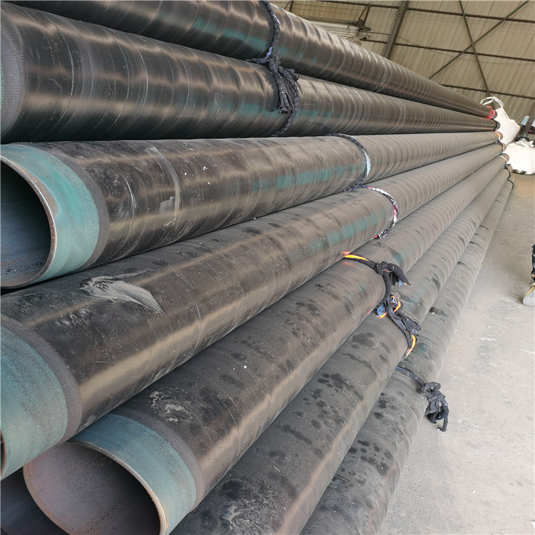 Enhanced caliber 3PE anti-corrosion straight seam steel pipe DN500 for Juxintai Gas