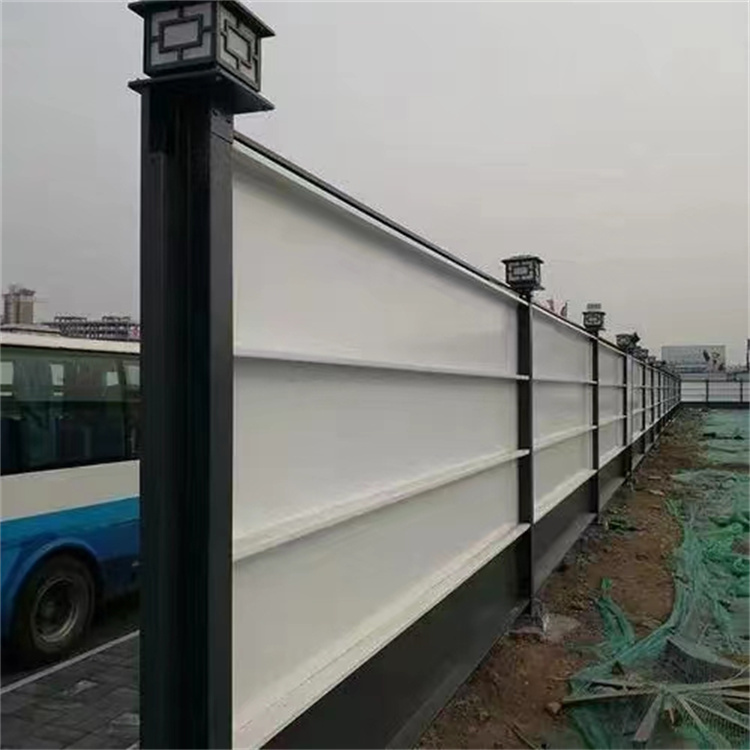 Prefabricated enclosure for municipal construction, road protection and beautification, safety protection, isolation and shielding